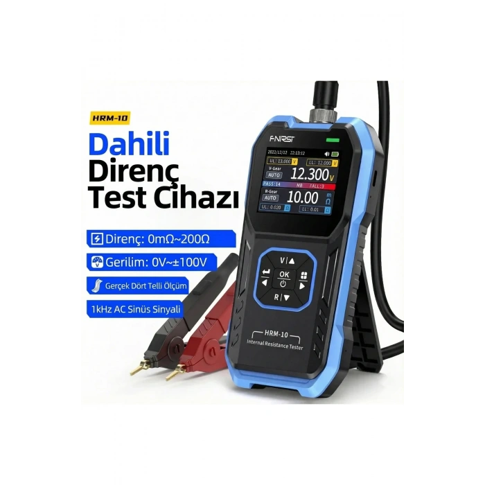 HRM-10 Akü Voltajı Dahili Direnç Test Cihazı