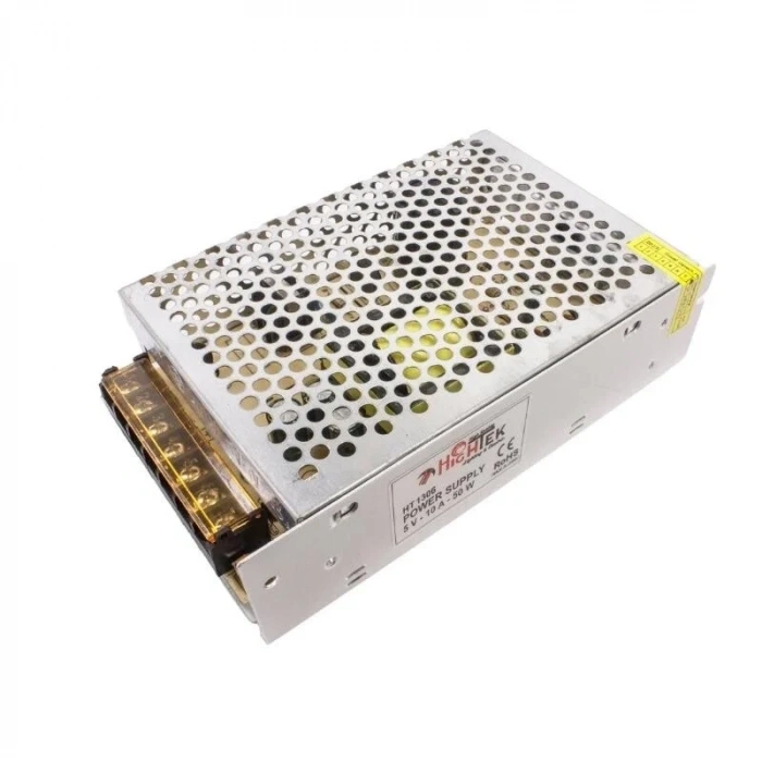 HT-1306 5V 10A Metal Kasa Adaptör - LED Driver