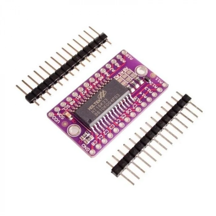 HT16K33 16x8 Dot Matrix Sürücü Kartı