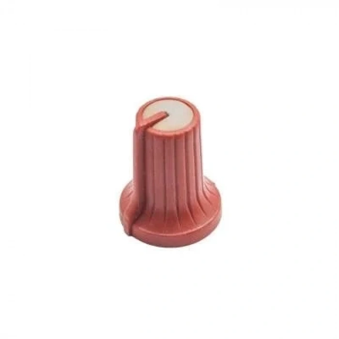 HT500 15mm Potansiyometre Düğmesi Kırmızı