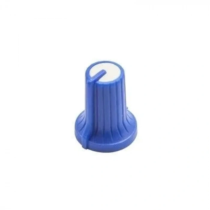HT500 15mm Potansiyometre Düğmesi Mavi