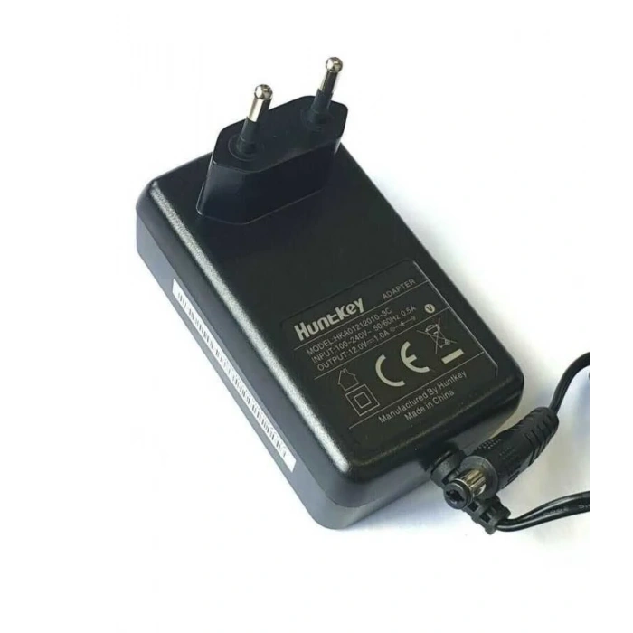 Huntkey 12V 1A Adaptör HKA01212010-3C