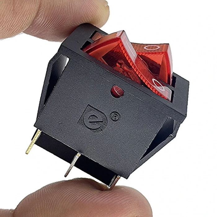 IC-101 İkili Işıklı Anahtar KCD2-2101-A Kalite