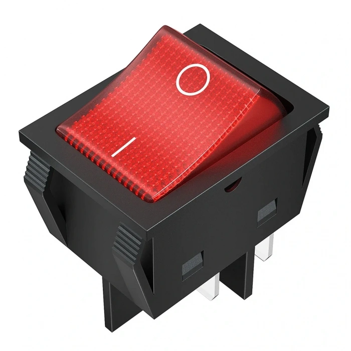 IC-104-S Geniş Işıklı Anahtar 30A 250V ON-OFF 4P
