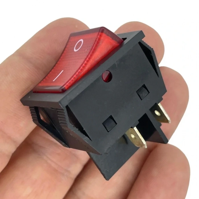 IC-104-S Geniş Işıklı Anahtar 30A 250V ON-OFF 4P