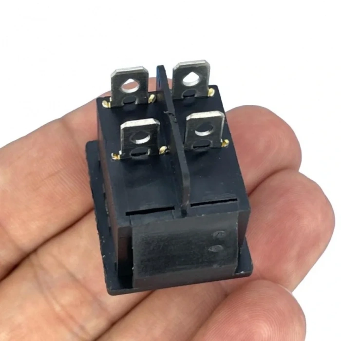 IC-104D 220V Geniş Nokta Işıklı Anahtar ON-OFF