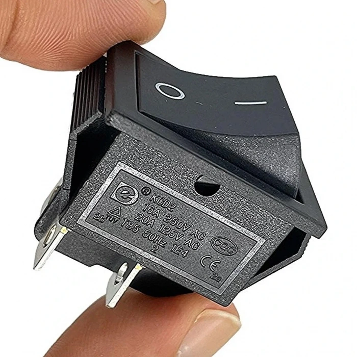 IC-106 Geniş Işıksız Anahtar ON-OFF 4P