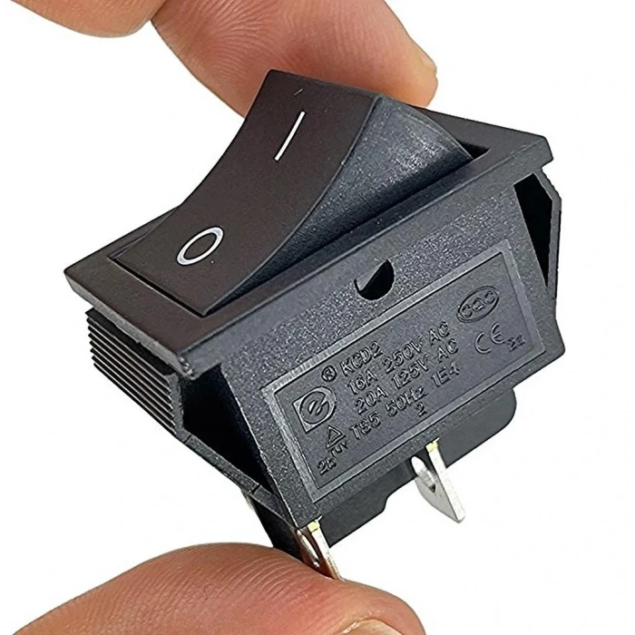 IC-106 Geniş Işıksız Anahtar ON-OFF 4P