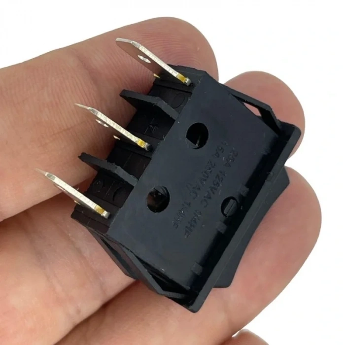 IC-117 Dar Işıksız Yaylı Anahtar MOM-OFF-MOM 3P
