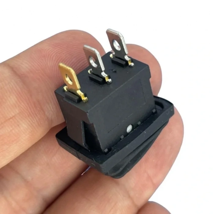 IC-118W Mini Işıklı Körüklü Anahtar 3P