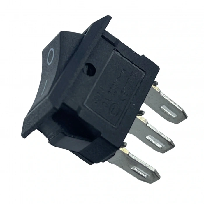 IC-125B-3 Mini Dikdörtgen Işıksız On-Off Anahtar 3 Pin
