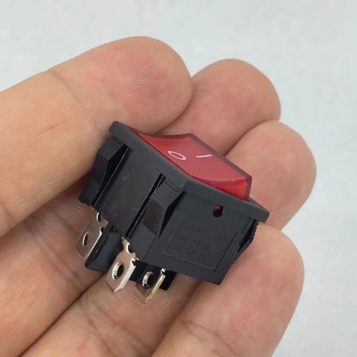 IC-126 Orta Boy Işıklı Anahtar On-Off 4P
