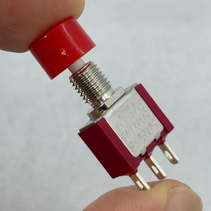 IC-139B Yaylı Buton 6mm 3P 1NO/1NC DS-612