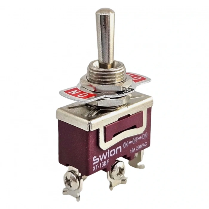IC-155S SWION Toggle Switch Mom-Off-Mom Ø12mm 3P XT-13BF
