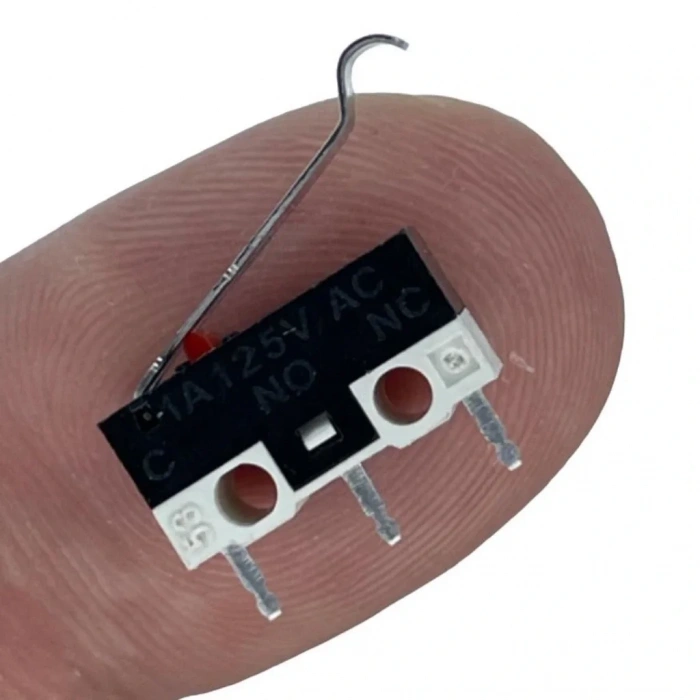 IC-162B Kıvrık Paletli Mini Micro Switch KW10-Z3P