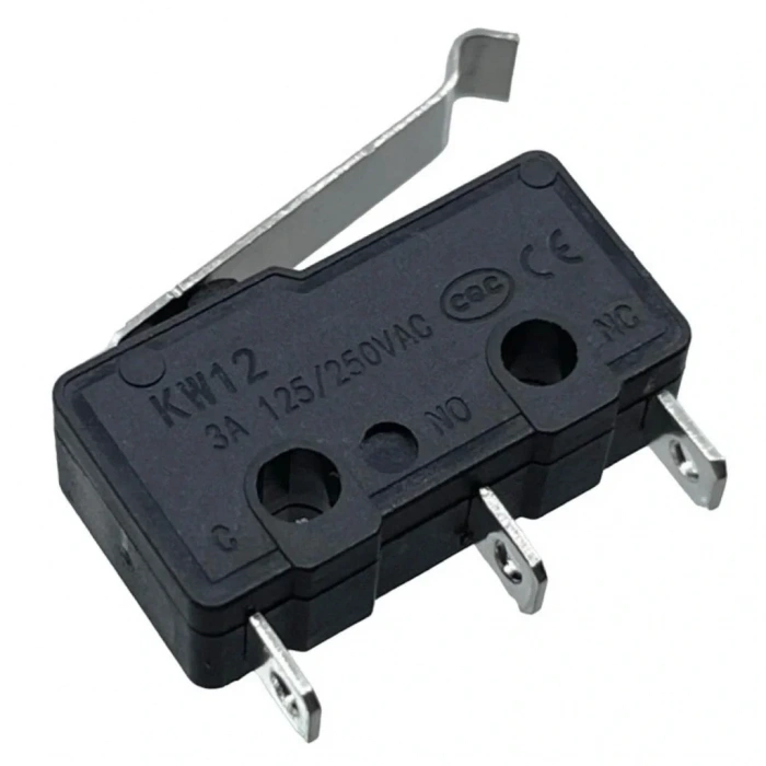 IC-163-4 Kısa Kancalı Paletli Micro Switch Lehim Bacak