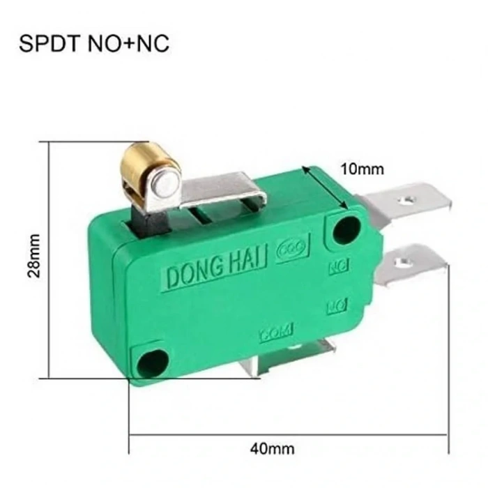 IC-176C Kısa Makaralı Micro Switch 220V 16A KW1-103-6