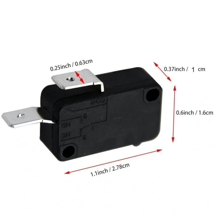 IC-176D Paletsiz Micro Switch 220V 21A