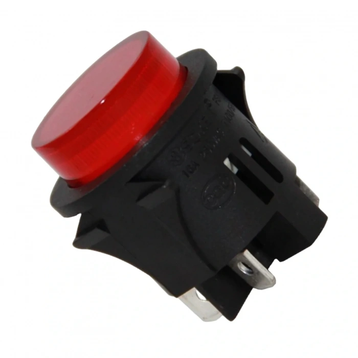IC-180G Anahtar Basmalı Kalıcı Yuvarlak 4P 25mm PS18-16N-2