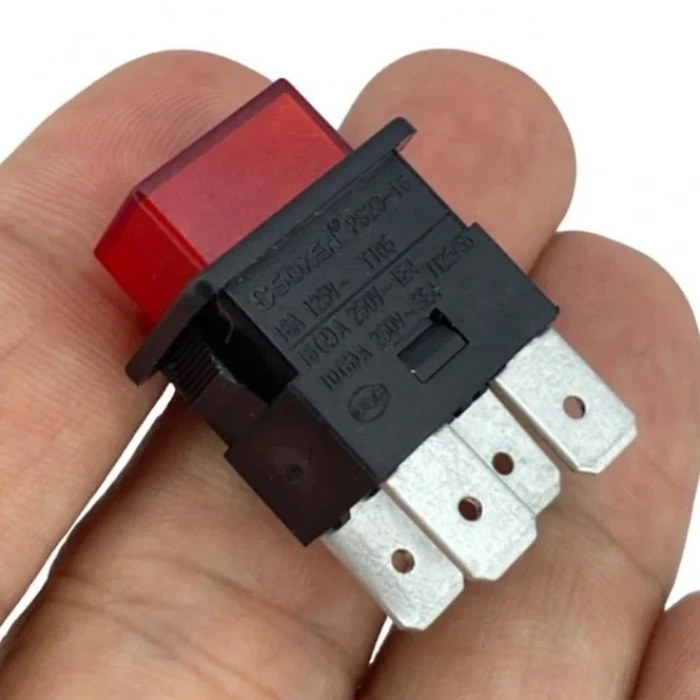 IC-180H Basmalı Işıklı Anahtar 220V 4P Kalıcılı PS23-16N