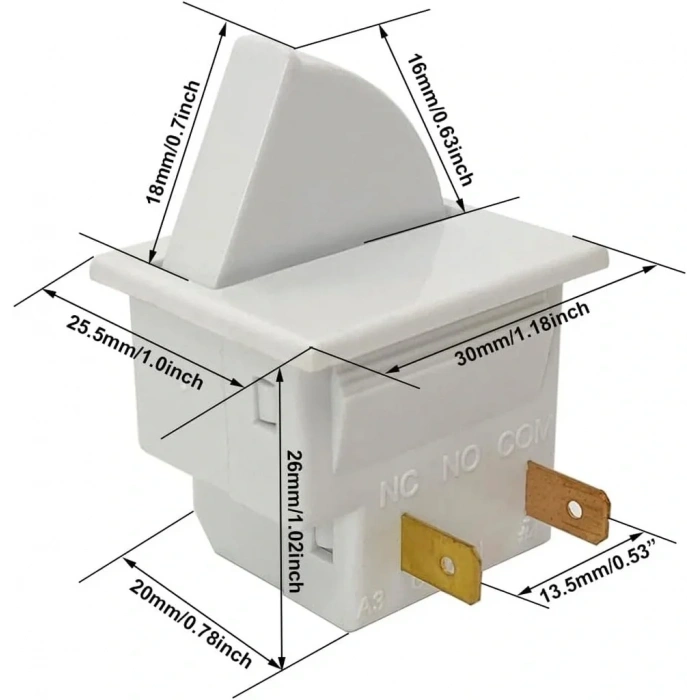 IC-187B Kapak Switch (Ters) Normalde Kapalı Kontak