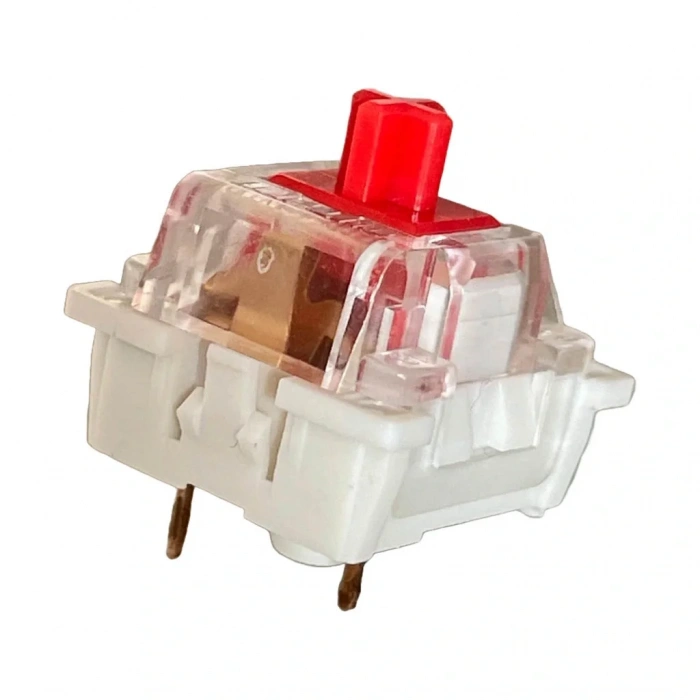 IC-204D Mekanik Klavye Butonu - Kırmızı 45GF