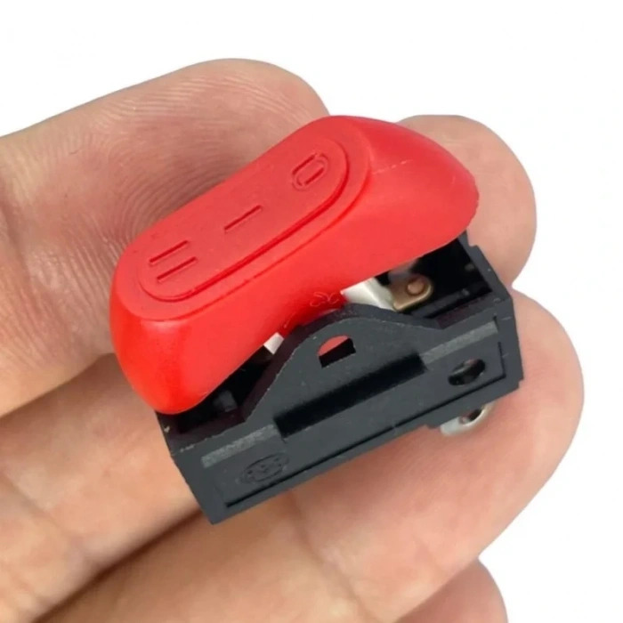 IC-209 Saç Kurutma Makinası Düğmesi Anahtarı 3P 0-1-2 Kırmızı