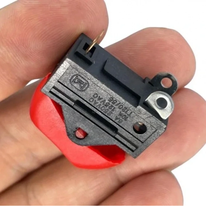 IC-209 Saç Kurutma Makinası Düğmesi Anahtarı 3P 0-1-2 Kırmızı