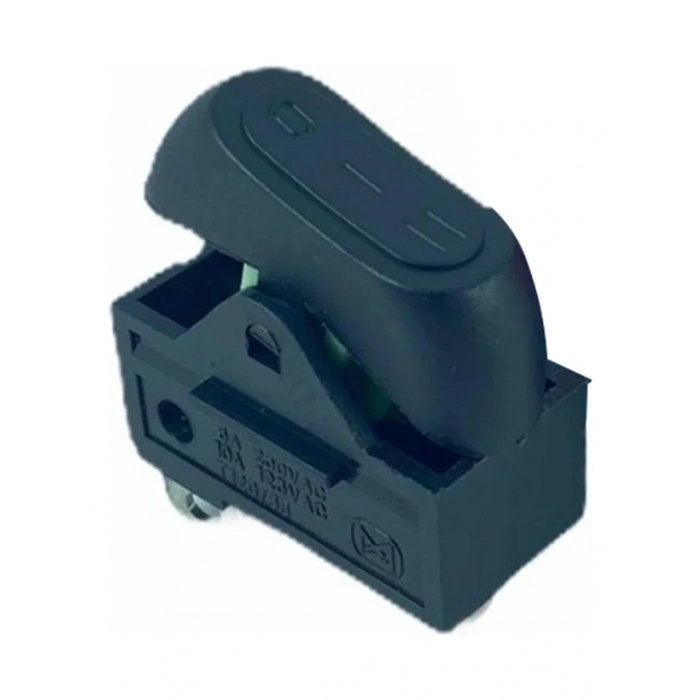IC-209 Saç Kurutma Makinası Düğmesi Anahtarı 3P 0-1-2 Siyah