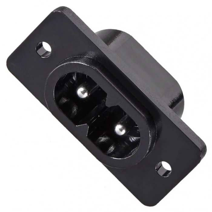 IC-212-2 AC Teyp Soketi C8 2 Pin Erkek Şase
