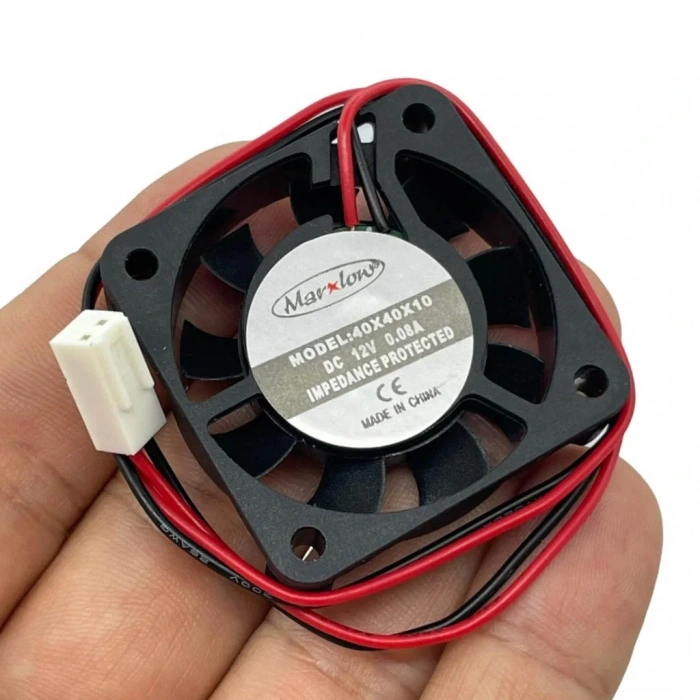 IC-216 Kare Fan 40x40x10mm 12V DC