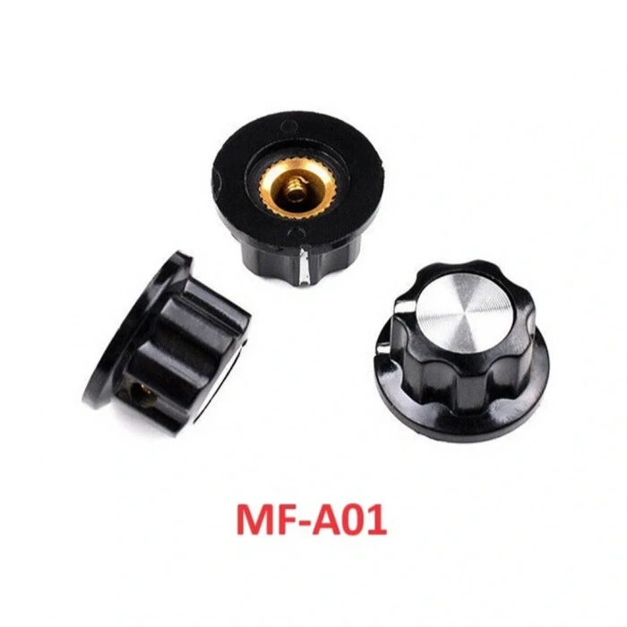 IC-222A Vidalı Potansiyometre Düğmesi Pot Başlığı MF-A02