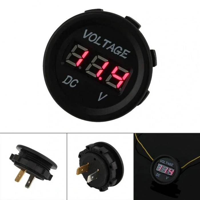IC-230D Dijital Voltmetre Pano Tip 28mm 6-32V