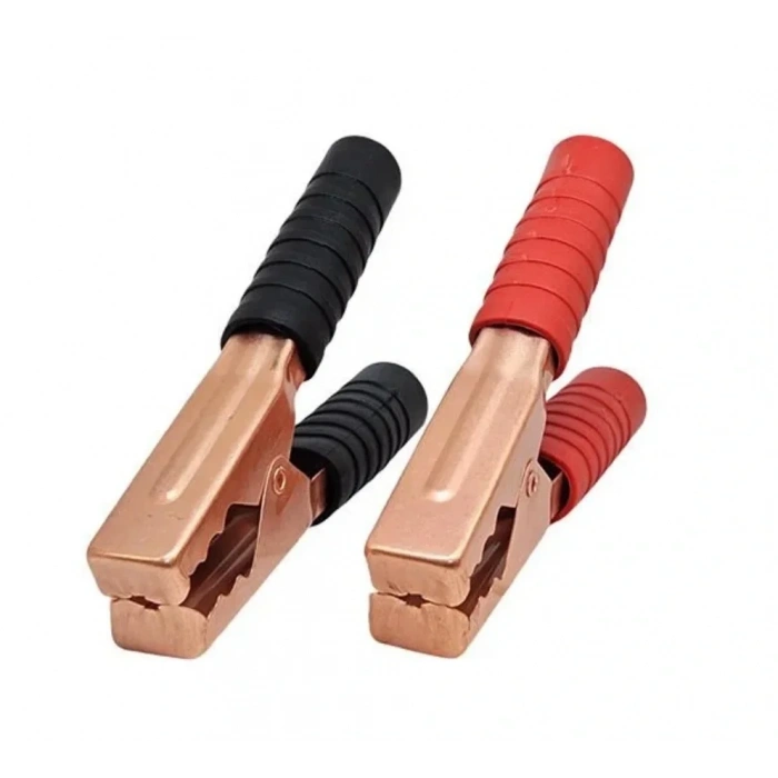 IC-245C Akü Maşası 135mm 300A 2 Adet Set (Kırmızı-Siyah)