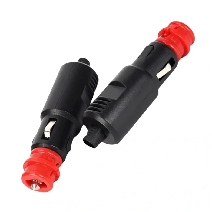 IC-246B-7 Çakmak Fişi Ledsiz Sigortalı - Avrupa Tipi