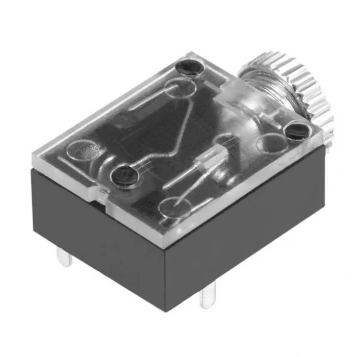 IC-259 Stereo Şase 3.5mm Jak Konnektör Somunlu