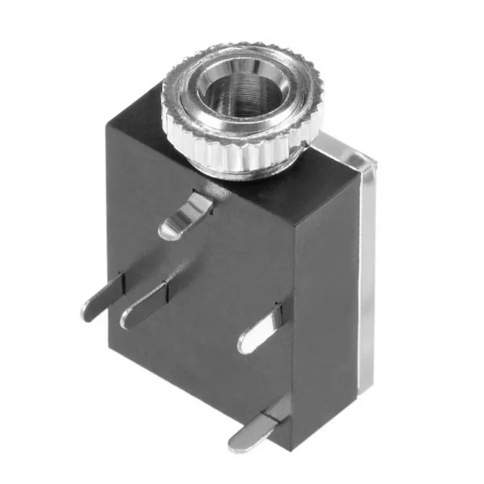 IC-259 Stereo Şase 3.5mm Jak Konnektör Somunlu