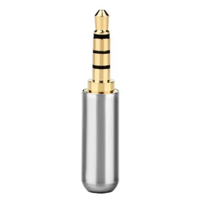 IC-261E 3.5mm Jak 4 Boğumlu Gümüş