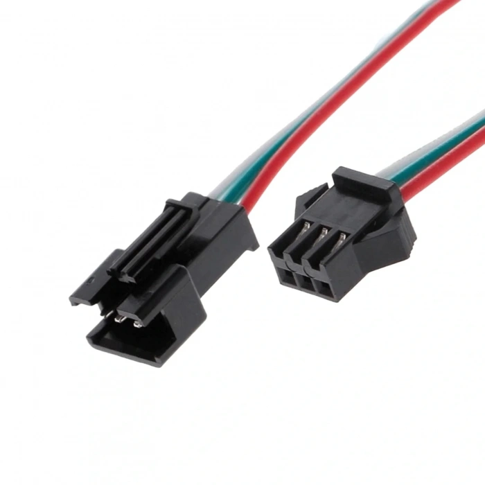 IC-261J-3 JST SM 3P Kablolu Konnektör Takım