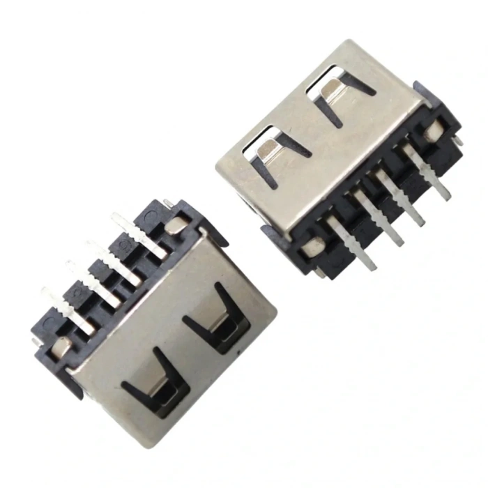 IC-265C USB Şase A Tip 90° Dişi Kısa