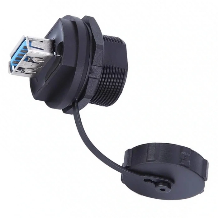 IC-265W Su Geçirmez Şase Pano Tip USB 3.0 Adaptör