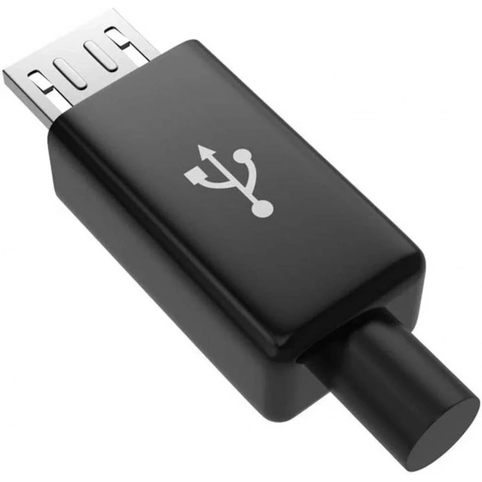 IC-266A-5 Erkek Micro USB Konnektör Seti Şarj Kablo Soketi