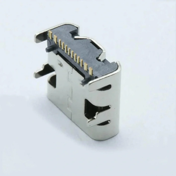 IC-266B-4 Dişi Type-C Soket USB-C Konnektör Şase 16 Pin