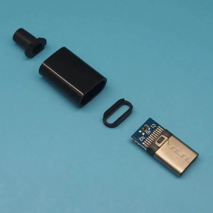 IC-266B1 Kapaklı Type-C Erkek Soket Type-C Konnektör