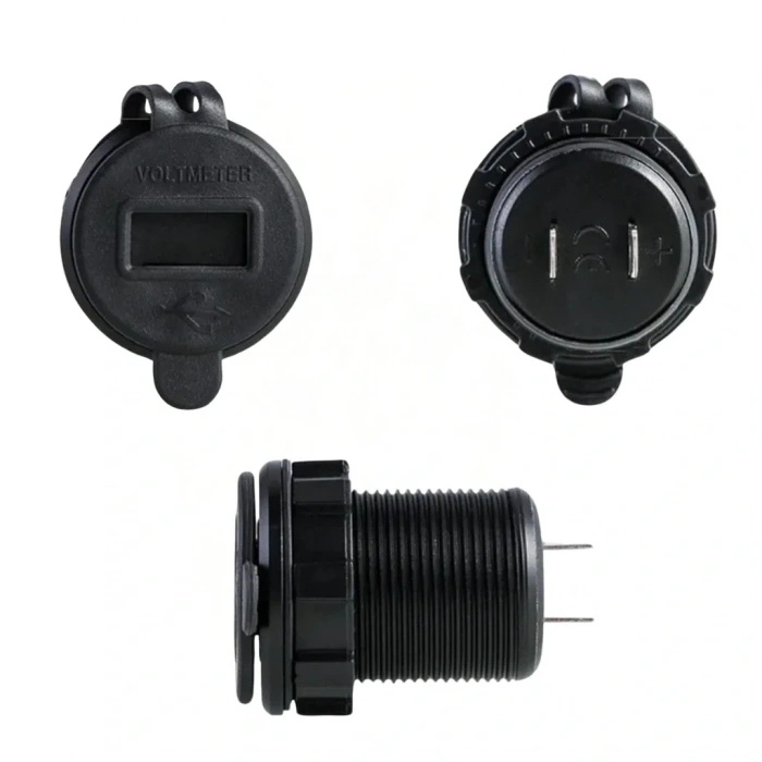 IC-266D Pano Tipi Voltmetreli 2li USB