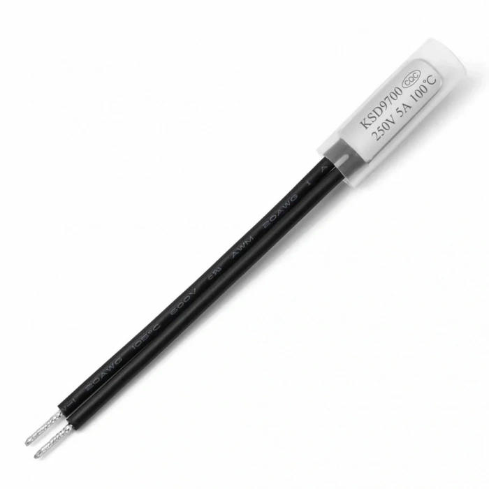 IC-270 Termostat Kablolu Tip Normalde Kapalı KSD9700 NC 5A 100C