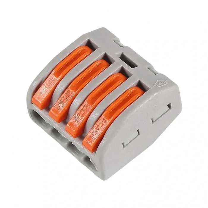 IC-272A 4 Pin Vidasız Tek Yön Mandallı Buat Klemensi CH-214