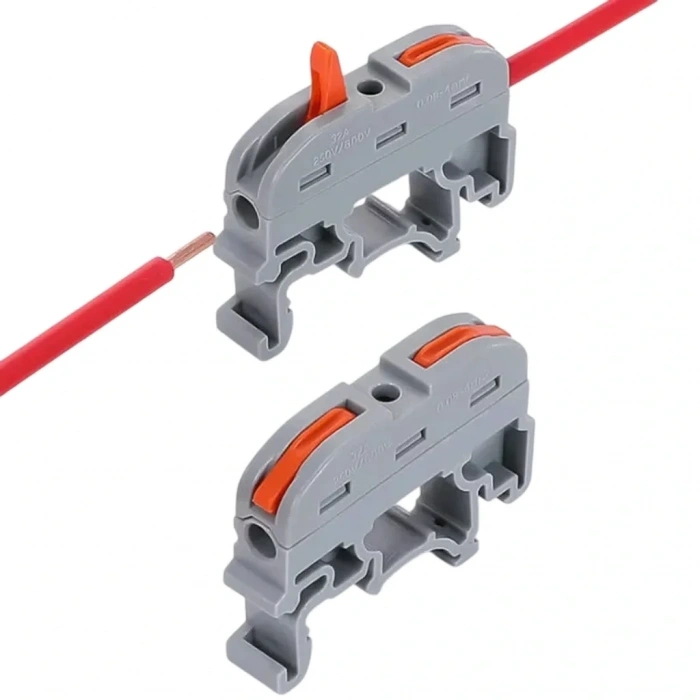 IC-272A Ray Tipi Hızlı Bağlantı Klemensi Konektörü 0.08-4mm2 CH-221