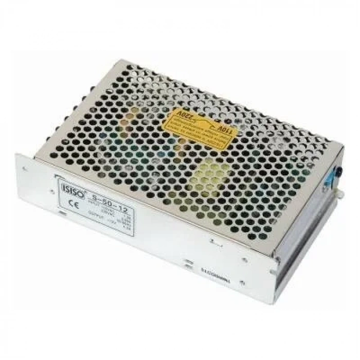 INES-50-05 - 50W 5VDC 10.0A Ray Montajlı Kapalı Tip Güç Kaynağı