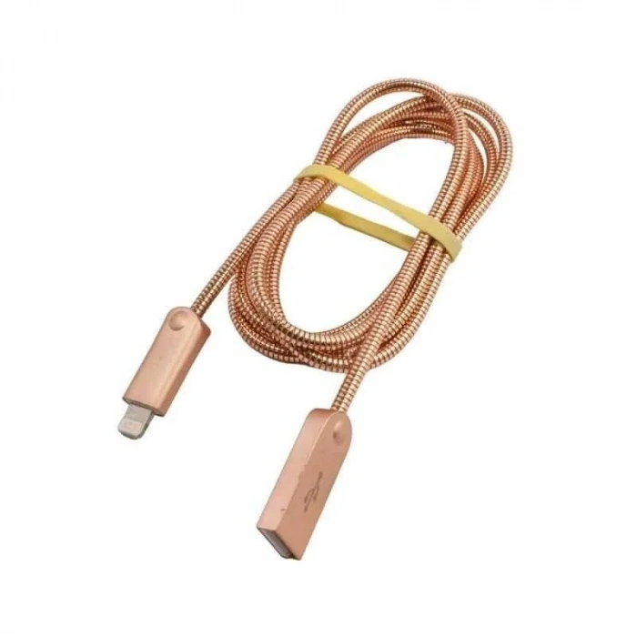 Iphone Lightning Metal Örgülü Şarj Kablosu 1.4 metre